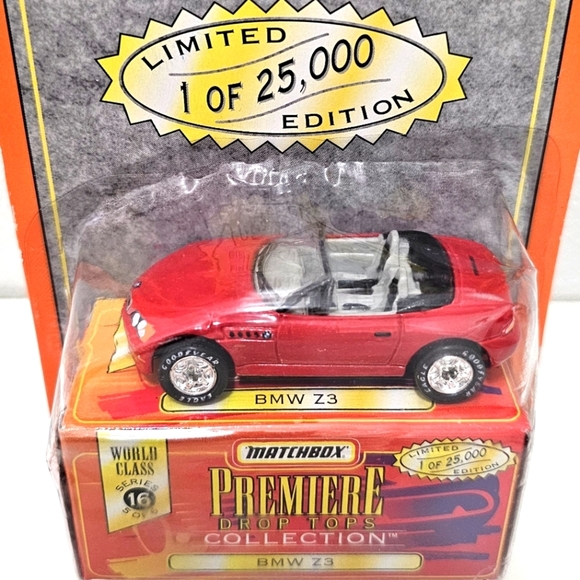 MATCHBOX Premiere Drop Tops Collection BMW Z3 Car Model - Picture 12 of 14